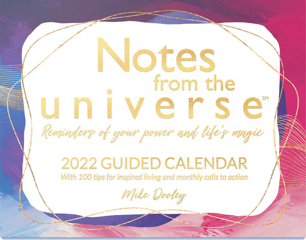 Notes From The Universe 2022 Guided Calendar - Tut