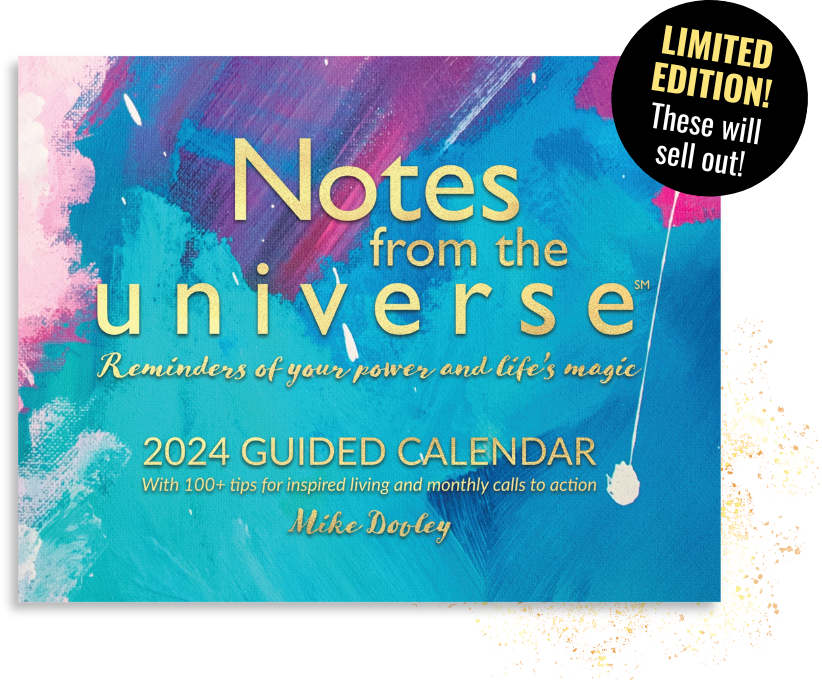 Notes from the Universe 2024 Guided Calendar TUT